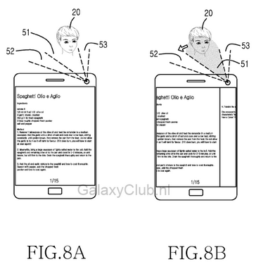 Samsung's European patent hints at gesture controls for the Samsung Galaxy S5 using movements of the head