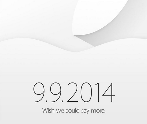 Apple sends out invitations to the September 9th event at which the Apple iPhone 6 is expected to be unveiled