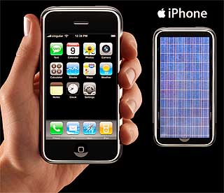 iPhone 6 có thể sạc pin bằng năng lượng mặt trời 1