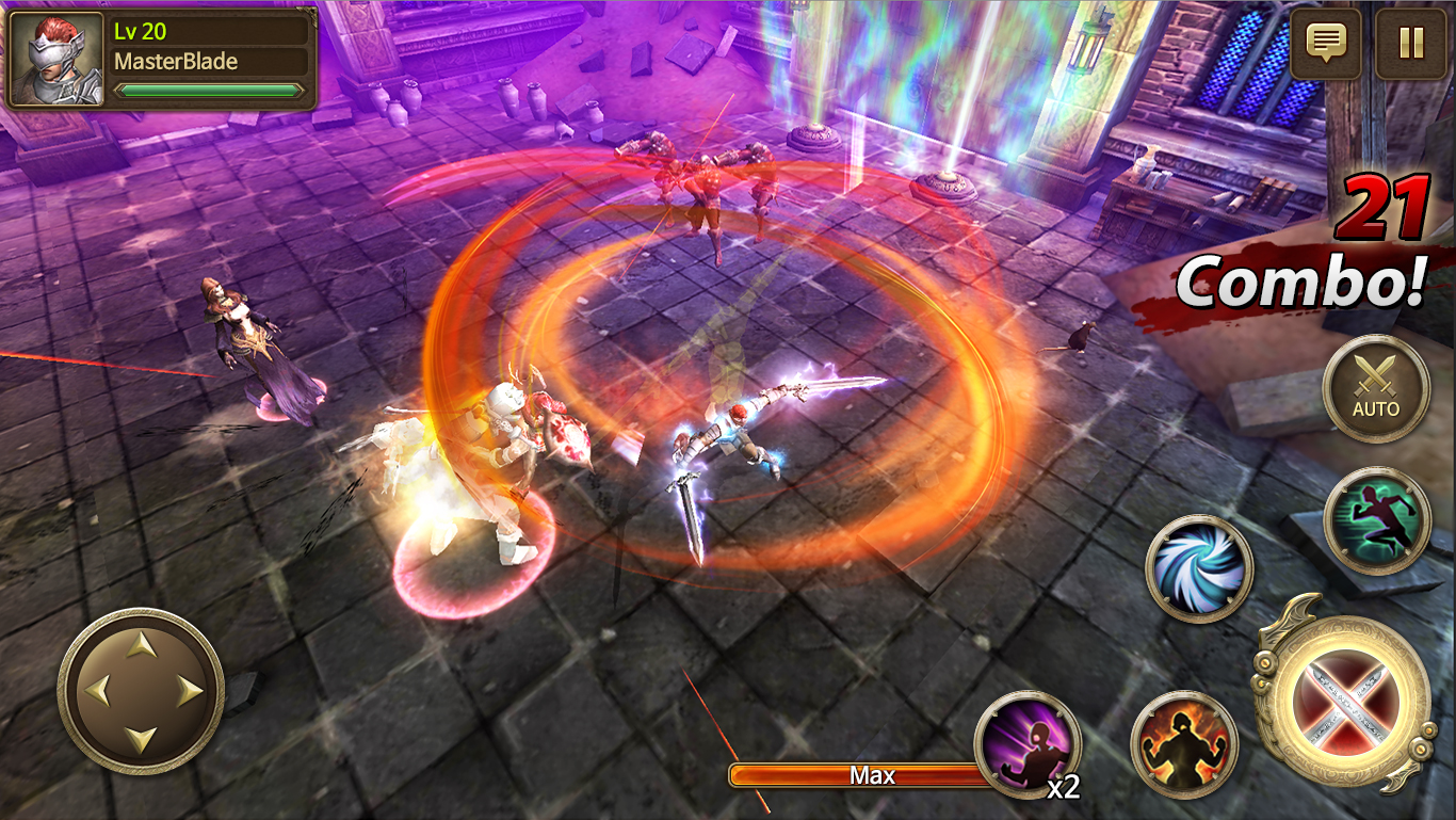 Iron Knights tựa game chặt chém cực đỉnh mang phong cách Hàn Quốc