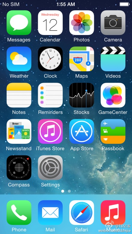 Lộ diện những hình ảnh đầu tiên về iOS 8