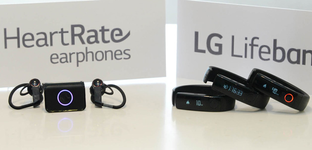 LG sắp bán ra tai nghe đo nhịp tim và vòng đeo tay theo dõi sức khỏe