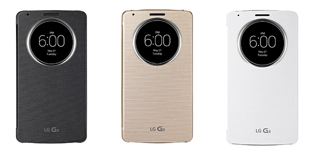 LG công bố vỏ case QuickCircle cho smartphone G3 sắp ra mắt