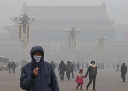 Trung quốc không sợ vũ khí laser của Mỹ vì khói bụi ô nhiễm