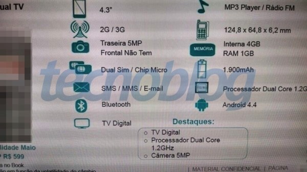 Thông số kỹ thuật được ghi nhận của loạt smartphone mới