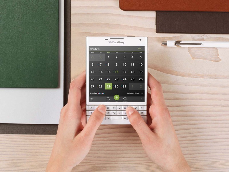 BlackBerry confirms that the Passport will indeed come in white