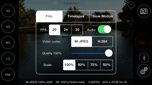 photo22 e1396243685803 520x292 Ultrakam lets iOS cinematographers shoot at film quality resolution