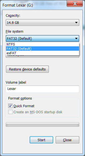 usbfilesystem 272x500 How To Optimize Data Transfer Speed To & From External Drives 