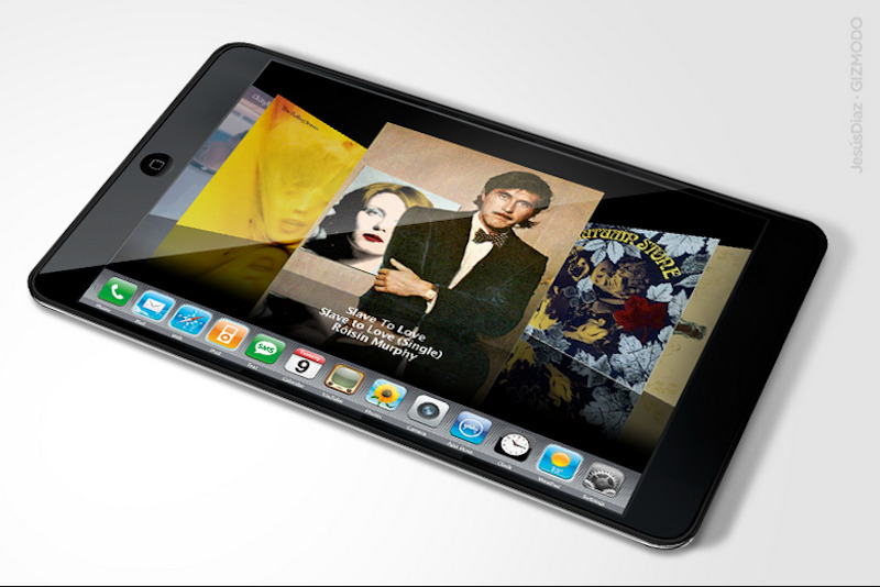 Mẫu iPad 1 tạo ra bởi nhà thiết kế Jesus Diaz của Gizmodo, dựa trên những tin đồn và thông tin rò rỉ vào thời điểm đó. Ý tưởng về iPad khi đó chỉ đơn giản là một chiếc iPod Touch cỡ lớn. Đây được coi là concept giống với phiên bản thực nhất.
