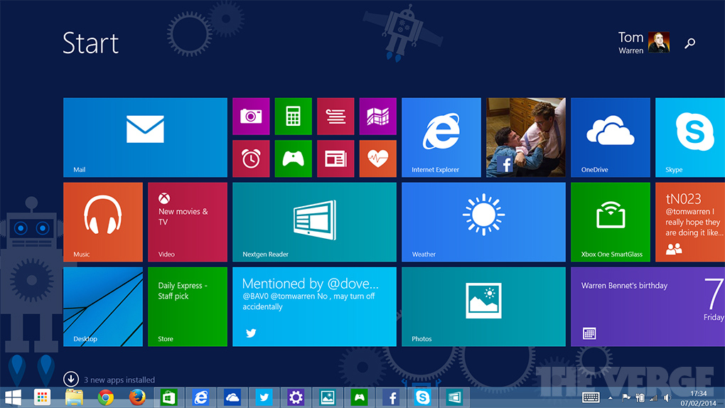 Microsoft hoàn thiện xong bản Update cho Windows 8.1