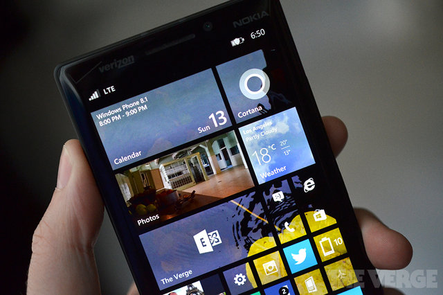 Đã có thể tải về Windows Phone 8.1 Developer Preview