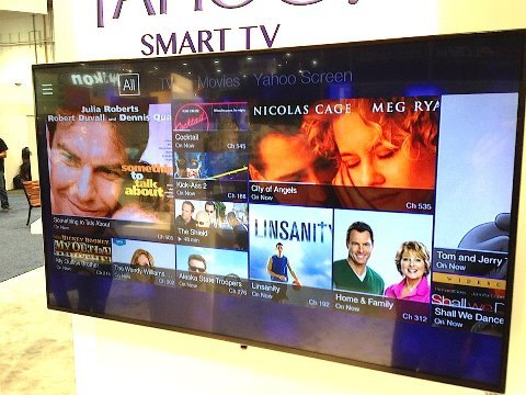 Yahoo bắt tay với Samsung sản xuất Smart TV (1)