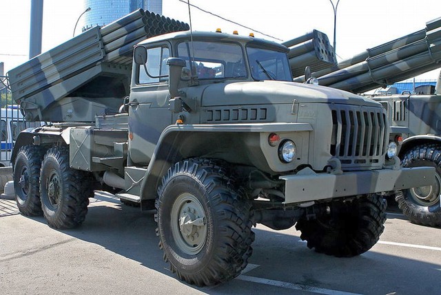BM-21 Grad của quân Nga