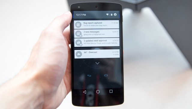 Mang tính năng thông báo của Android L lên thiết bị Android khác