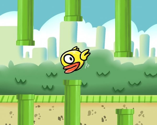 Đề thi Flappy Bird trong môn Vật lý của teen Hà Nội 2