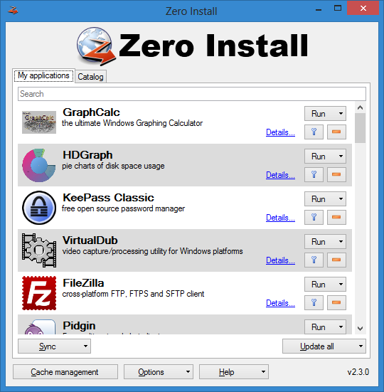 Zero Install - Bộ sưu tập các ứng dụng Portable tiện dụng