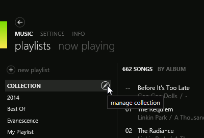 Musix - Phần mềm nghe nhạc theo phong cách Windows 8