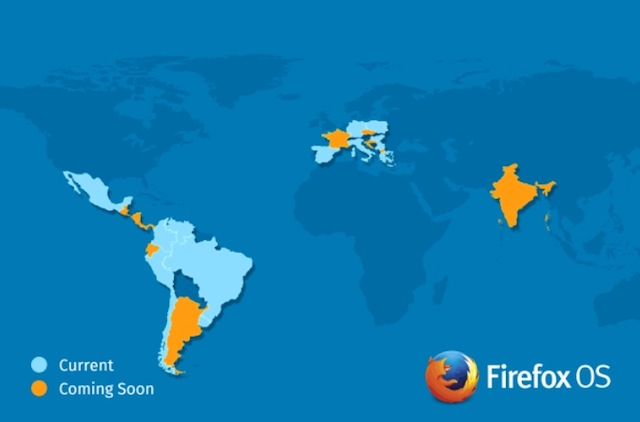 Hệ điều hành Firefox OS đang bành trướng