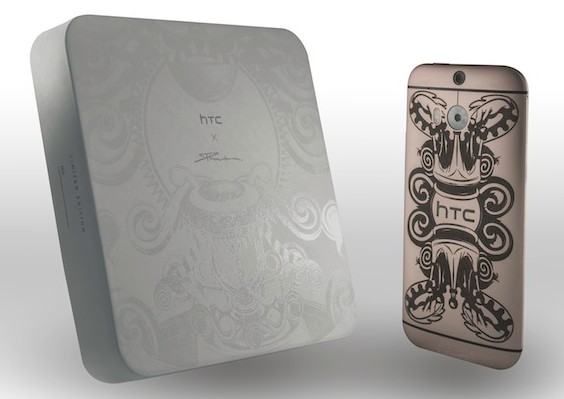 HTC tung ra One M8 phiên bản đặc biệt với hoa văn mặt sau