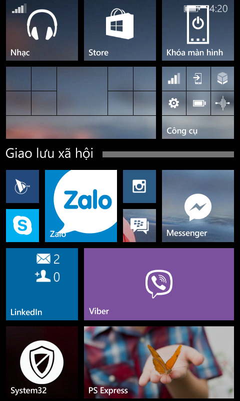 Dùng thử tính năng Live Folders trên Windows Phone 8.1 GDR 1