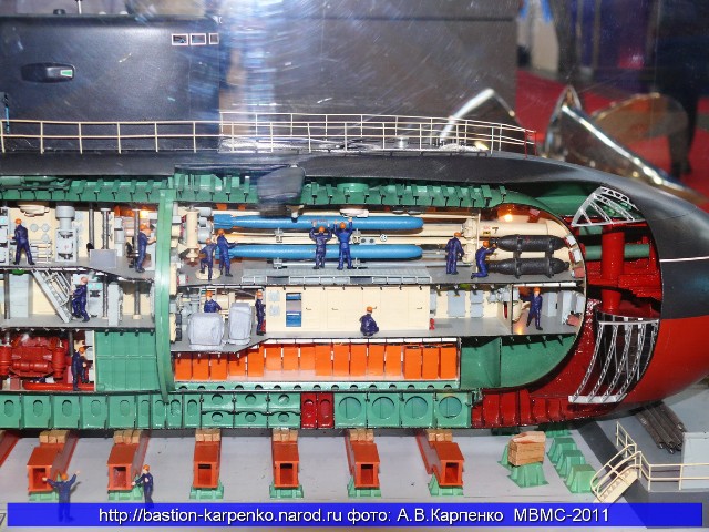 ẢNH ĐẶC BIỆT: Sơ đồ cấu tạo tàu ngầm Kilo