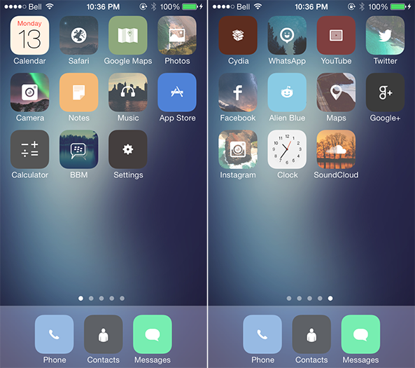 9 giao diện Winterboard cực đẹp cho iOS 7 3