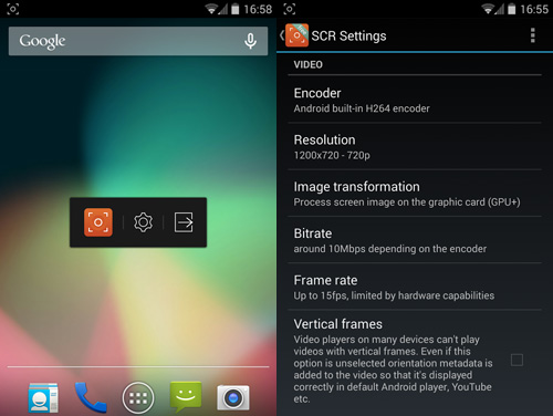 Những ứng dụng giúp ghi lại thao tác trên màn hình Android