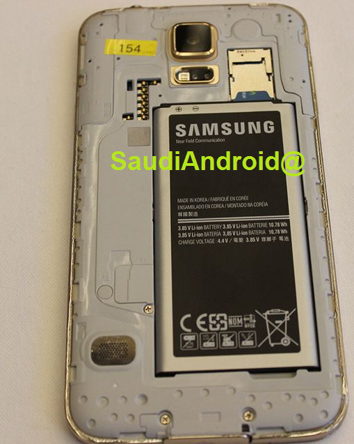 Galaxy S5 có thể sẽ sử dụng pin rời như người tiền nhiệm.