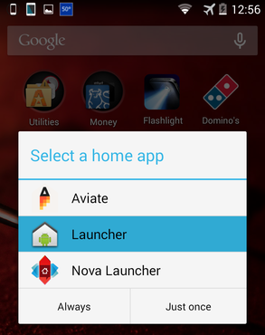 Cách reset lại Launcher mặc định trên Android
