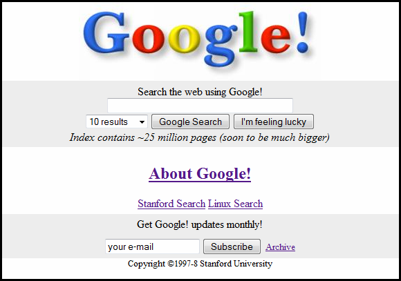 Google - công cụ tìm kiếm phổ biến nhất và cũng là nơi lưu trữ tri thức của con người