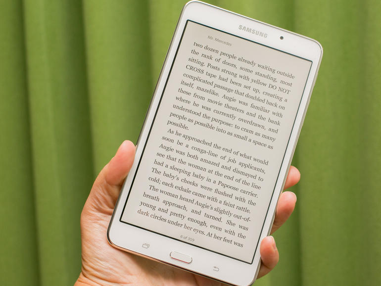 Samsung ra máy tính bảng Galaxy Tab 4 Nook giá gần 4 triệu đồng