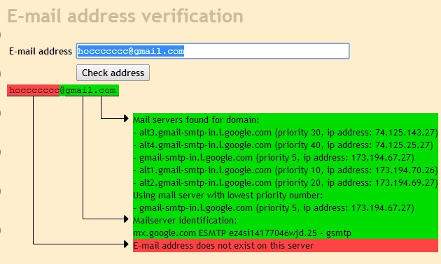 Cách xác thực địa chỉ email là thật hay giả