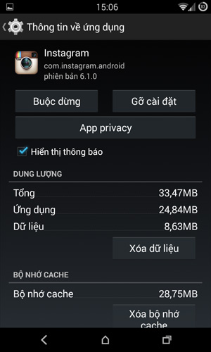 Những cách giúp lấy lại không gian bộ nhớ cho Android