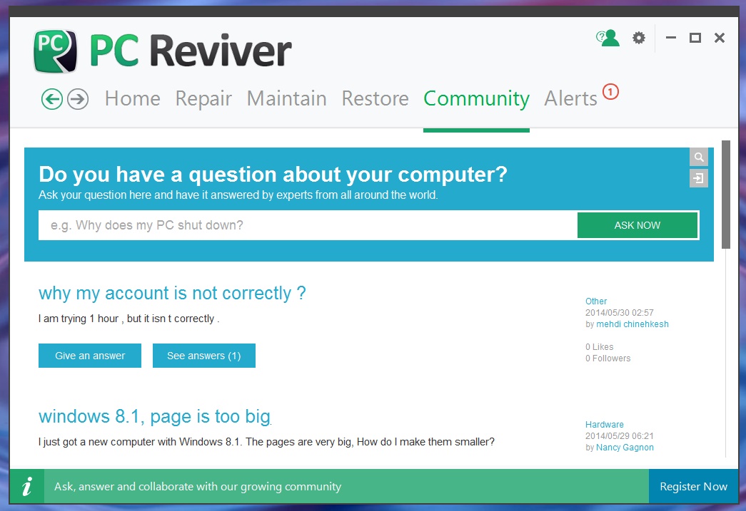 Bảo trì Windows hiệu quả với PC Reviver