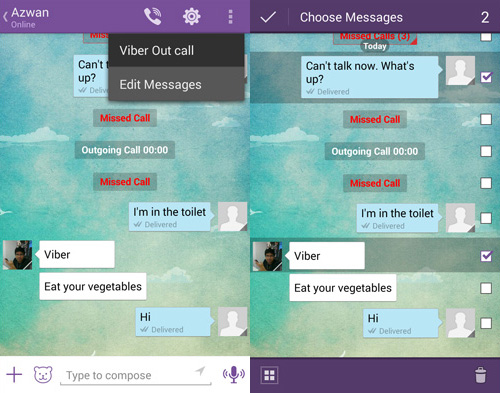 Những tính năng của Viber trên Android có thể bạn chưa biết
