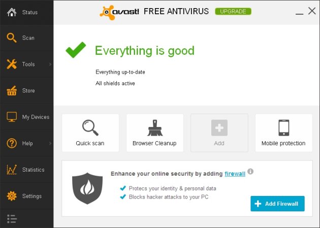 Khám phá sức mạnh Avast Free Antivirus 2014