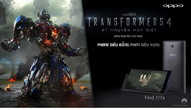 Chơi game Transformers để khám phá những tính năng độc đáo trên Find 7.