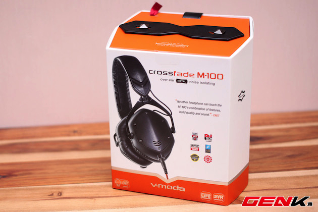 Tai nghe V-Moda M-100: Thiết kế mạnh mẽ, độ bền cao