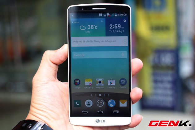 Mở hộp LG G3 đầu tiên tại Việt Nam