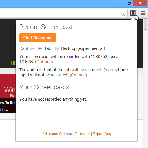 Quay video màn hình đơn giản với Screencastify