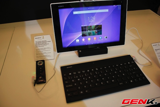 Cận cảnh Xperia Tablet Z2, siêu máy tính bảng tới từ Sony