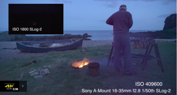 Sony demo khả năng quay đêm ấn tượng của máy ảnh Alpha A7s