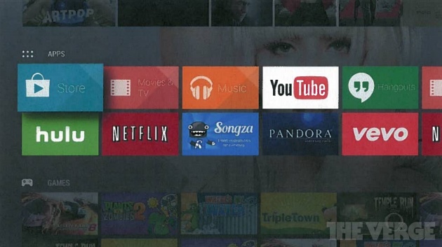 Rò rỉ Android TV - Kế hoạch thâm nhập phòng khách của Google 