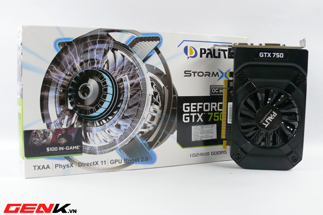 Palit GTX 750 StormX: Siêu bão đổ bộ!