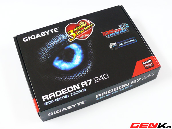Đánh giá Gigabyte R7 240 OC: Lép vế trước đối thủ!