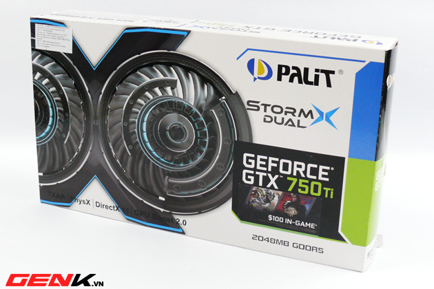 Palit GTX 750 Ti StormX: Thần lực ép xung!