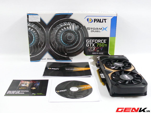 Palit GTX 750 Ti StormX: Thần lực ép xung!