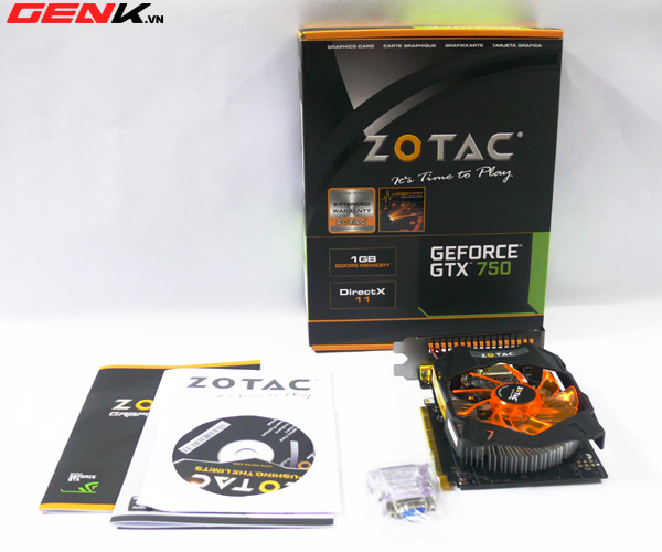 Đánh giá Zotac GTX 750: Hiệu năng ổn, tiết kiệm điện