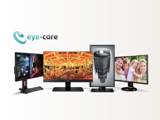 BenQ giới thiệu 2 công nghệ cho màn hình vi tính giúp tránh bệnh về mắt