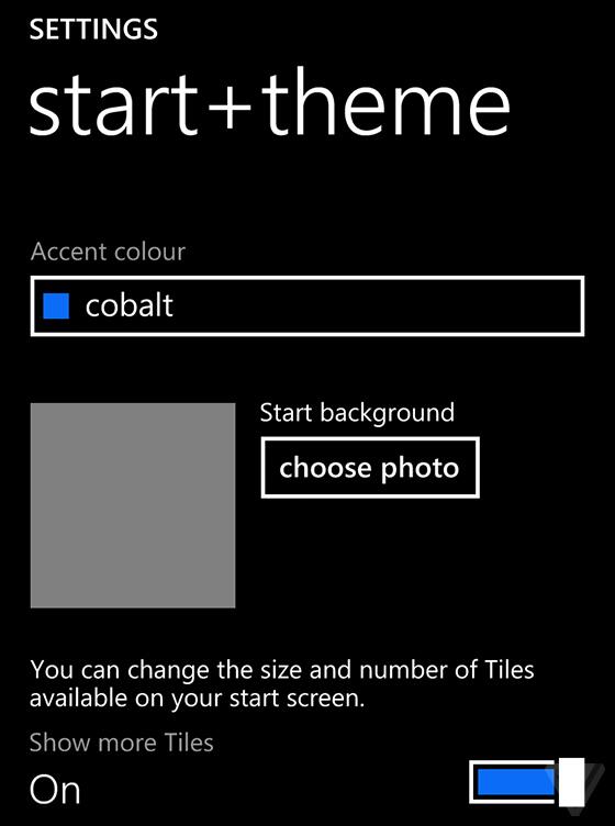 Windows Phone 8.1 mang đến nhiều tùy biến giao diện hơn